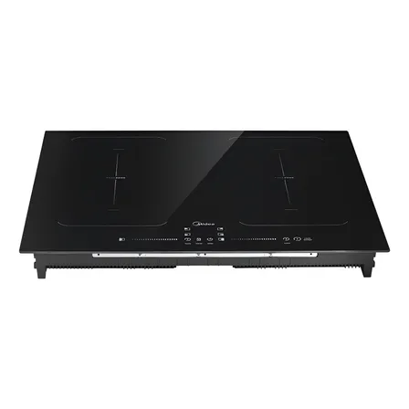 Cooktop De Indução Midea Dual Freezone 4 Bocas Cor Preto Cooktop De Indução Midea Dual Freezone 4 Bocas Cor Preto